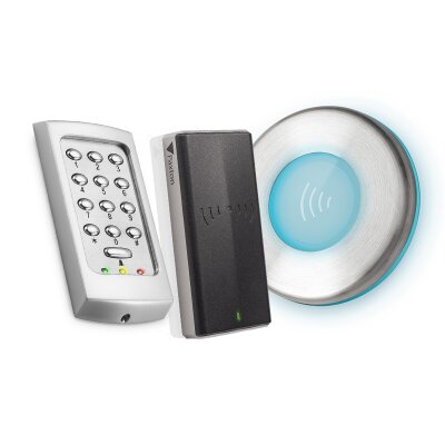 Læser og læser med tastatur