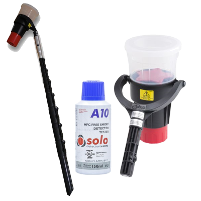 Testudstyr til brandsikring