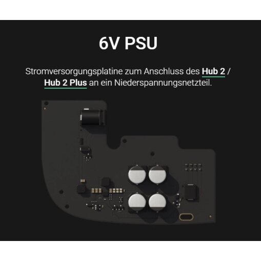Ajax 6V PSU til Hub 2/ Hub 2 Plus/ ReX 2 EU