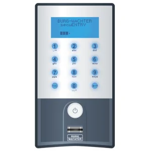 Burg W&auml;chter secuENTRY 5712 Keypad Fingeraftryk