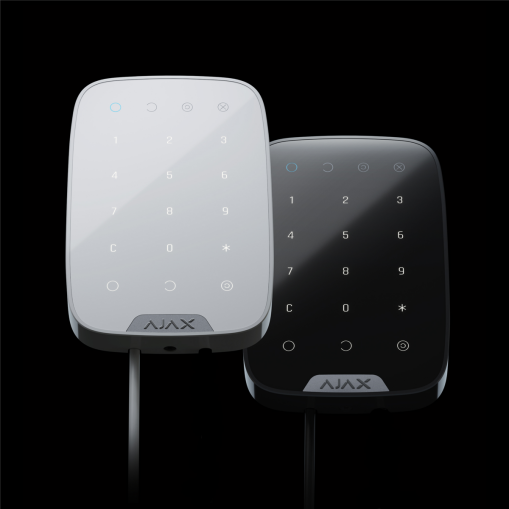 Ajax Fibra KeyPad hvid