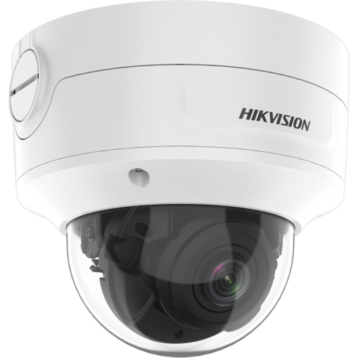 HIKVISION IP-kuppelkamera, AcuSense, 2,8-12 mm, 8 MP, fast, dag/nat