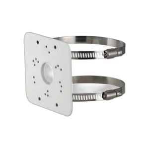 HIKVISION stolpemontering hvid