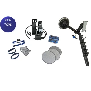 DragonFly CCTV-rengøringssæt med stang 10 m