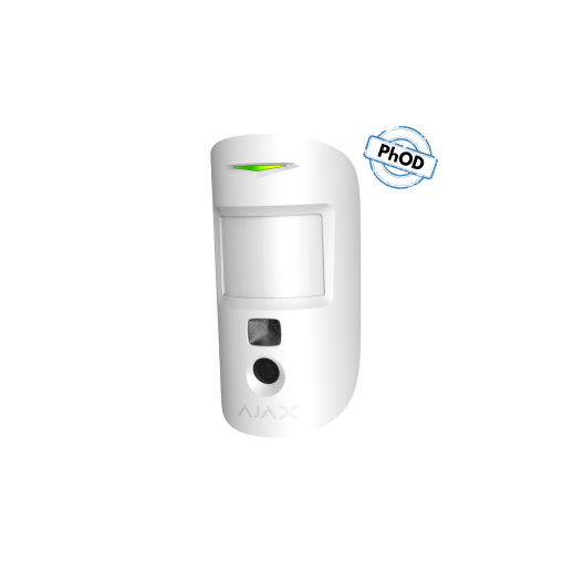 Ajax MotionCam (PhOD) hvid EU