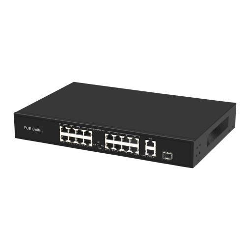 Switch PoE 16 porte CCTV-tilstand