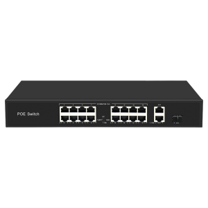 Switch PoE 16 porte CCTV-tilstand