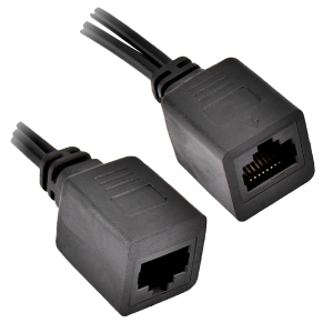 Passiv PoE-injektor og -splitter