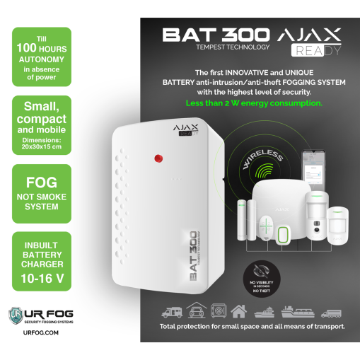 UR Fog BAT 300 Tempest-teknik