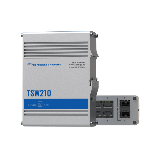Teltonika TSW210 Switch 8 10/100/1000, 2 SFP