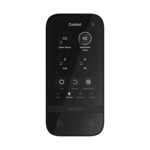 Ajax KeyPad TouchScreen sort