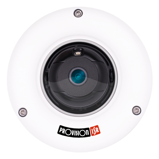 Provision DMA-340IPEN-28 10m IR 4MP AI-Analysis Mini-Dome/Turret Anti-Vandal kamera med fast objektiv