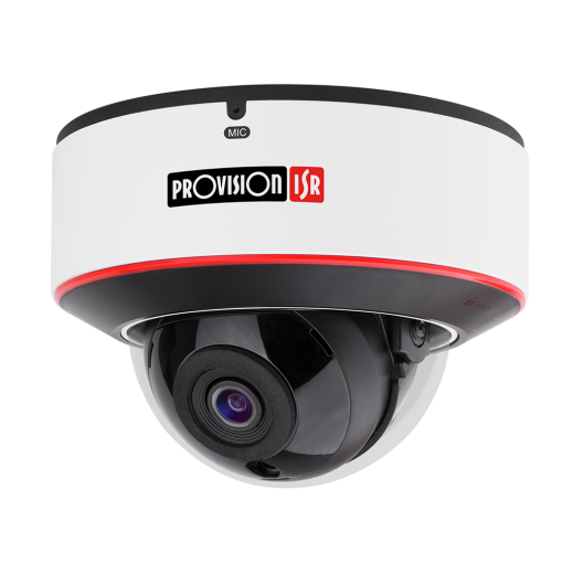 Provision DAI-340IPEN-28 20m IR 4MP DDA Analytics Dome/Turret Anti-Vandal kamera med fast objektiv