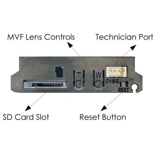 Provision I6-340IPEN-MVF 60m IR 4MP DDA Analytics Bullet-kamera med motoriseret linse