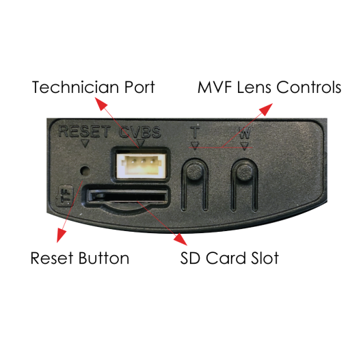 Provision DAI-380IPE-MVF 40M IR 8MP Motoriseret Vari-Focal Vandal-Proof Dome