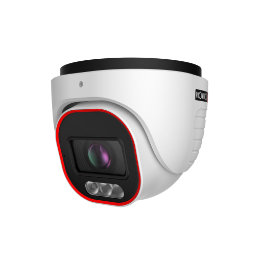 Provision DH-340SRN-MVF 24/7 Full-Color 4MP Dome-kamera med motoriseret objektiv og hybrid 40 m IR og hvid LED