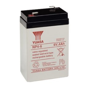 SmartCell Forseglet blysyrebatteri 6V 4Ah