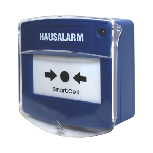 SmartCell Hausalarm Melder in blau