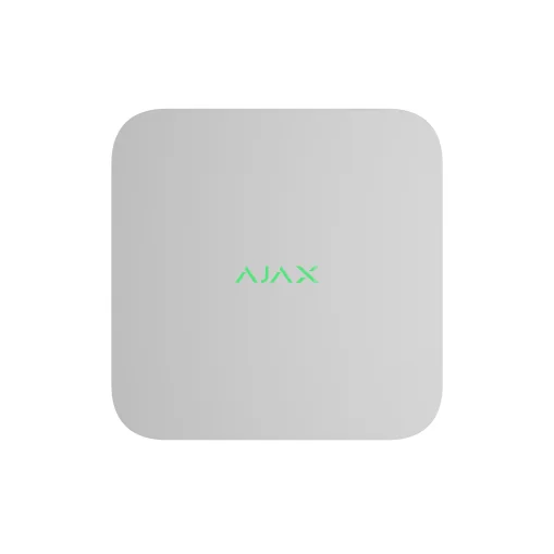 Ajax 8-kanals NVR netværksvideooptager hvid