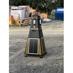 NARRADs overvågningstårn på byggepladsen