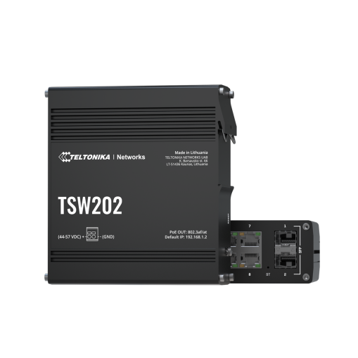 Teltonika TSW202 Administreret PoE+-switch