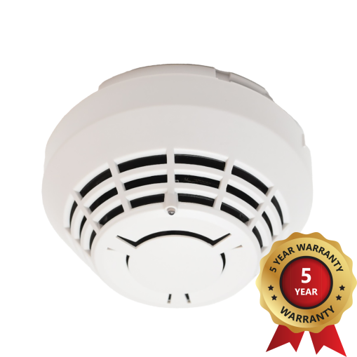 2X Intelligent adresserbar dobbelt optisk/varmedetektor med isolator fra Excellence-serien