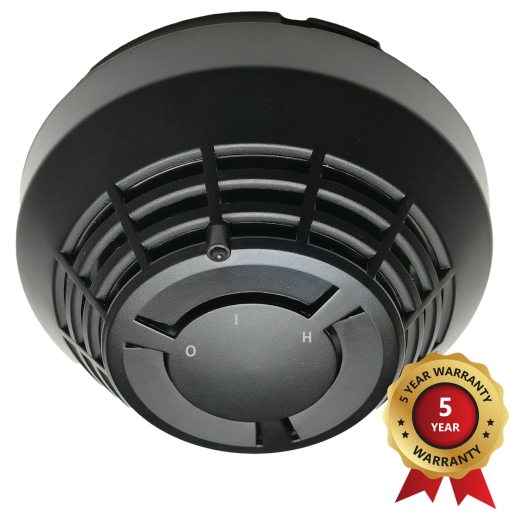 2X Intelligent adresserbar dobbelt optisk/varmedetektor med isolator fra Excellence-serien