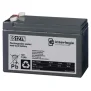 Batteri, 12 V, 7,2 Ah (kun til brandalarmsystemer 2010-1 og 2010-2, brug BS127N-A til alle andre anvendelser)