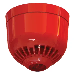 Aritech 2000 Series loftsmonteret sirene/visuel alarm,...