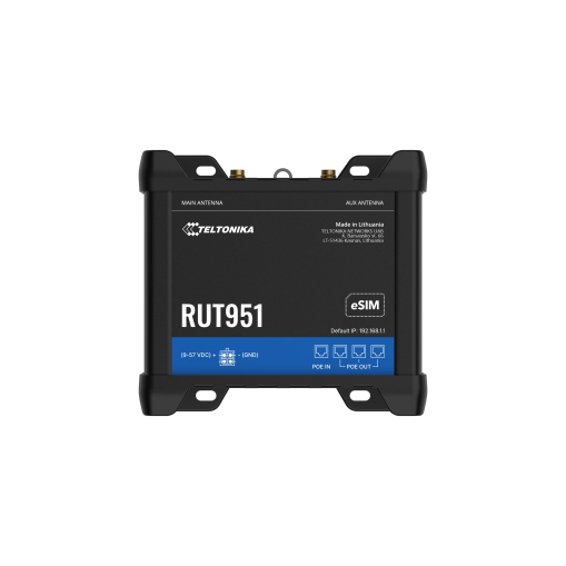 Teltonika RUT951 POE+ 4G-router med PoE