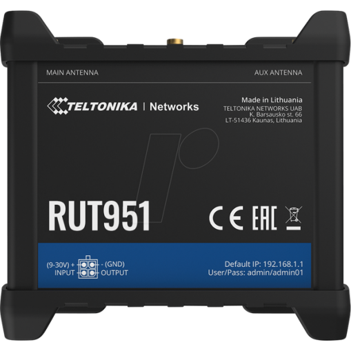 Teltonika RUT951 POE+ 4G-router med PoE