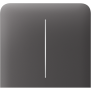 SideButton (2-gang) vertical grey