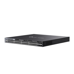 Omada 48-Port Gigabit Stackable L3 Managed PoE+ Switch...