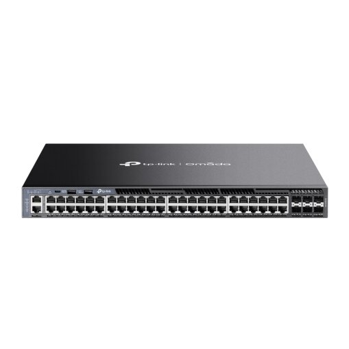 Omada 48-Port Gigabit Stackable L3 Managed Switch with 6 10G Slots