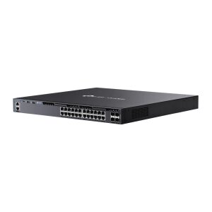 Omada 24-Port Gigabit Stackable L3 Managed PoE+ Switch...
