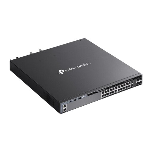 Omada 24-Port Gigabit Stackable Lite L3 Managed Switch with 4× 10G Slots