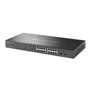 Omada 16-Port 2.5G and 2-Port 10GE SFP+ L2+ Managed...