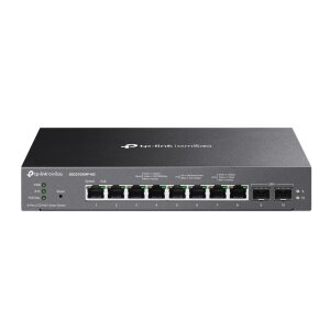 Omada 8-Port 2.5GBASE-T and 2-Port 10GE SFP+ Smart Switch...