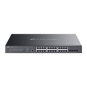 Omada 24-Port Gigabit L2+ Managed Switch with 4 10GE SFP+...