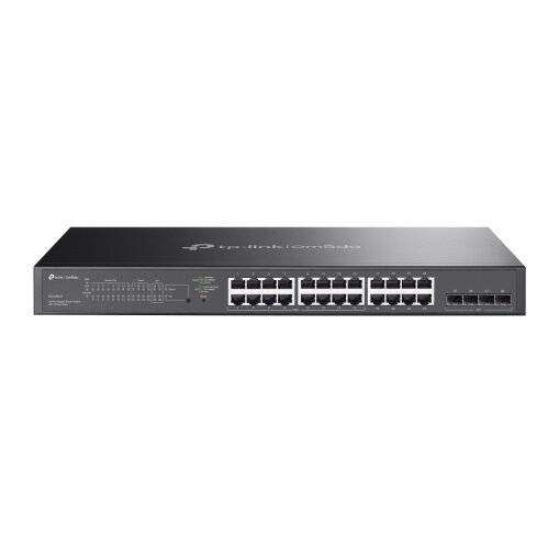 Omada 28-Port Gigabit Smart Switch with 16-Port PoE+ & Fanless design