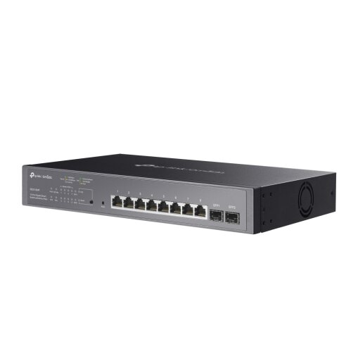 Omada 10-Port Gigabit Smart Switch with 8-Port PoE+