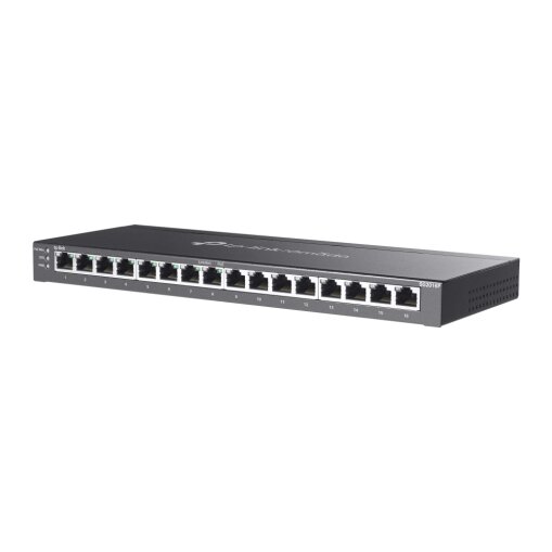 Omada 16-Port Gigabit Smart Switch with 8-Port PoE+
