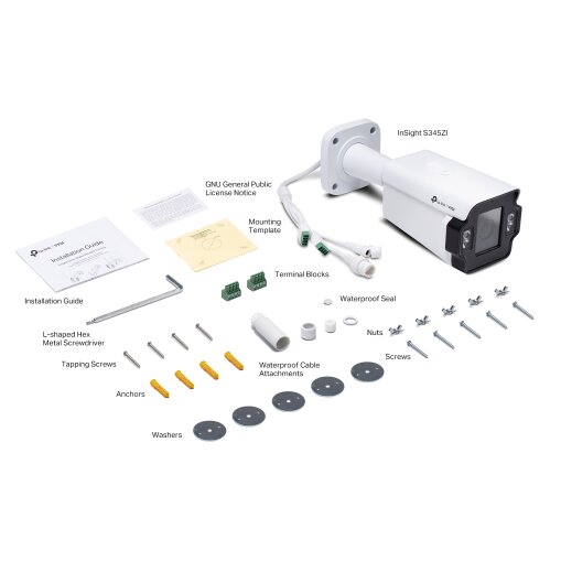 InSight - VIGI 4MP Outdoor IR Motorized Varifocal Bullet Network Camera