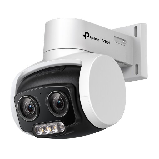 VIGI 4MP Outdoor Full-Color Dual-Lens Varifocal Pan Tilt Network Camera