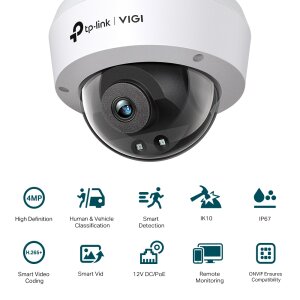 VIGI 4MP IR Dome Network Camera