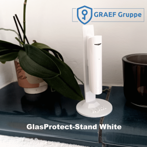GlassProtect Stand White