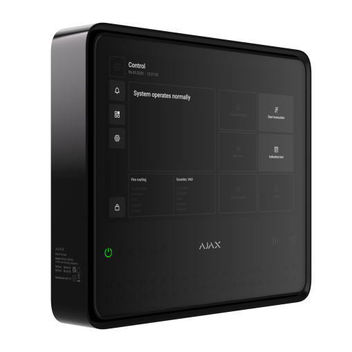 Ajax EN54 Fire Hub Jeweller