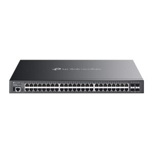 Omada 48-Port Gigabit Stackable Lite L3 Managed PoE++...