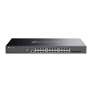 Omada 24-Port 2.5GBASE-T L2+ Managed Switch with 4 10GE...