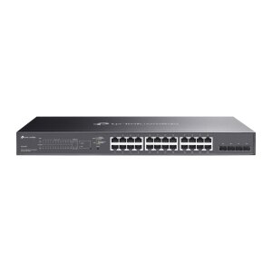 Omada 28-Port Gigabit Smart Switch with 24-Port PoE+